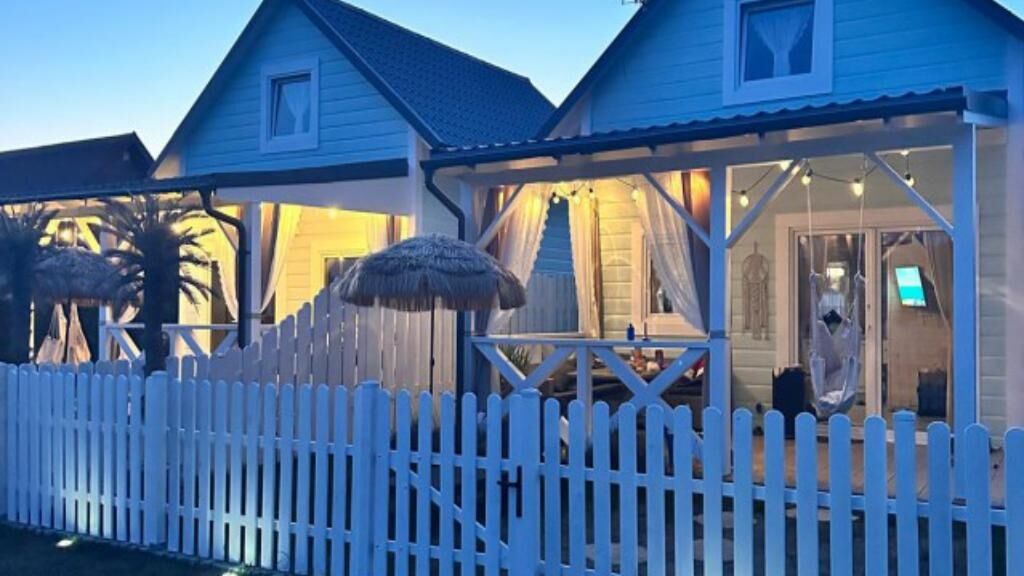 Sychusiowe Chatki Domki z jacuzzi i basenem Lubkowo (1)