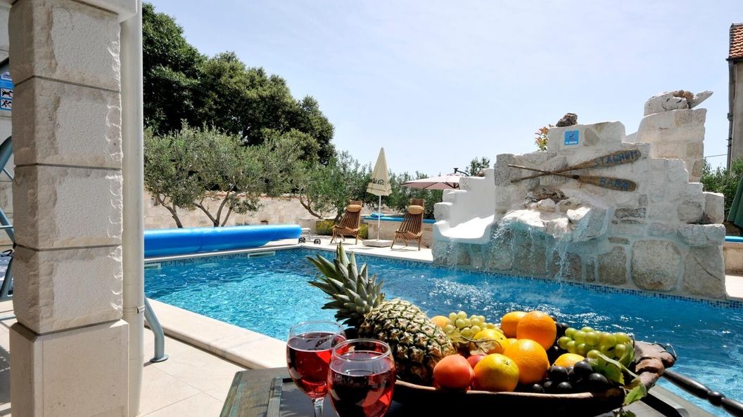 Ház Családok Részére Medencével Plano, Trogir - 23902 Plano (1)