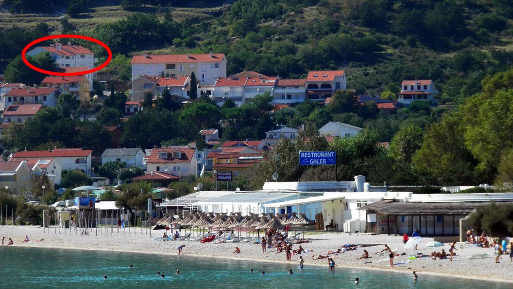 Apartmanok Parkolóhellyel Baska, Krk - 24227 Baška (1)