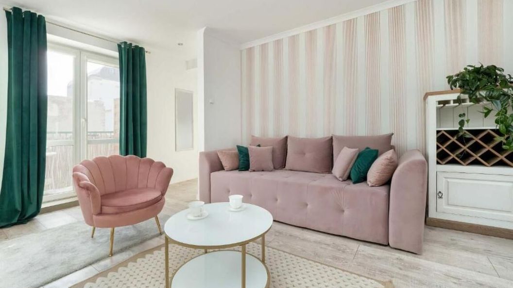 Apartament w Sercu Łodzi Piotrkowska Balkon & 2 Sypialnie (1)