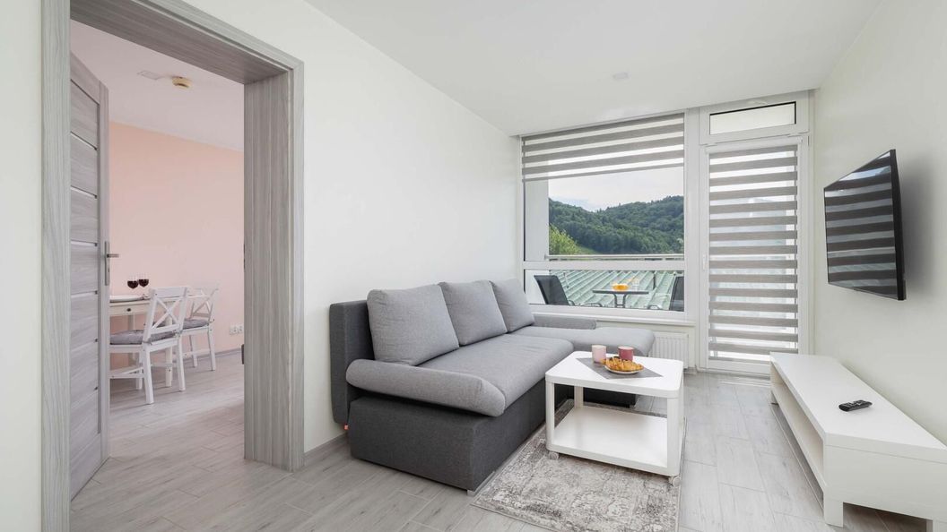 Apartament z górskim widokiem | Parking | Ustroń (1)