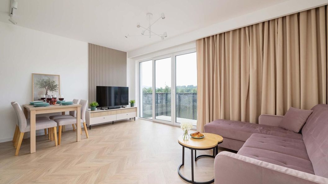 Stawy 26 | Żywiec | Pastelowy Apartament | Parking Żywiec (1)