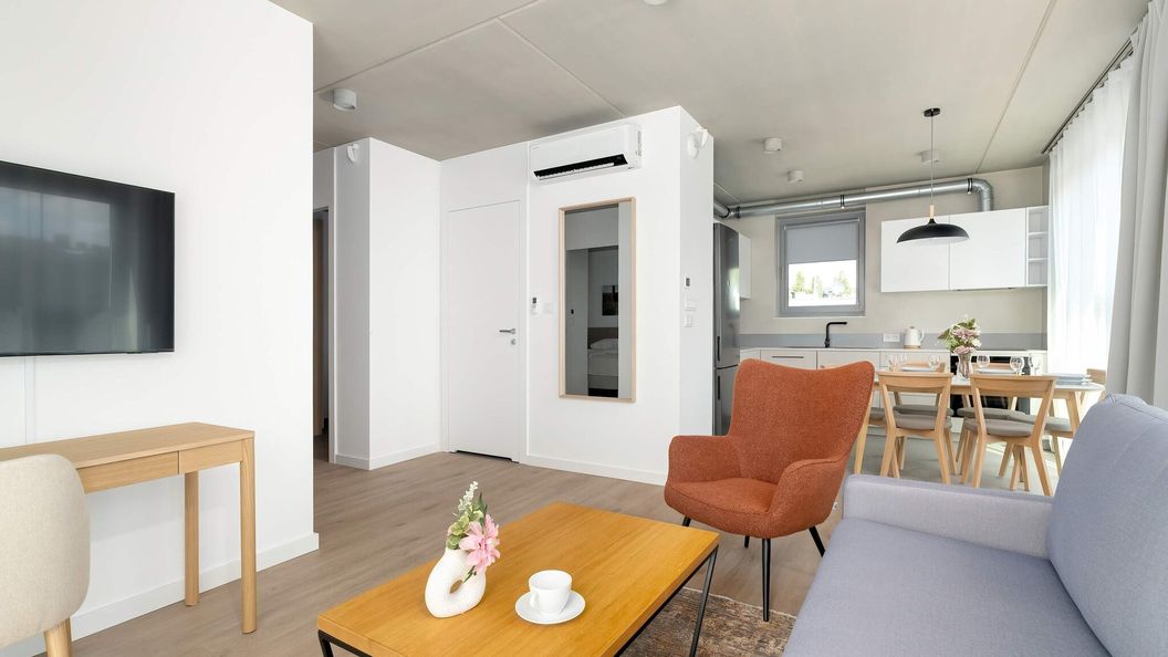 Księcia Witolda 60 | Jasny Apartament | Parking Wrocław (1)