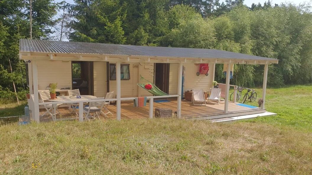 Domek Holenderski Zagubiony w Zieleni  Wierzchucino (1)