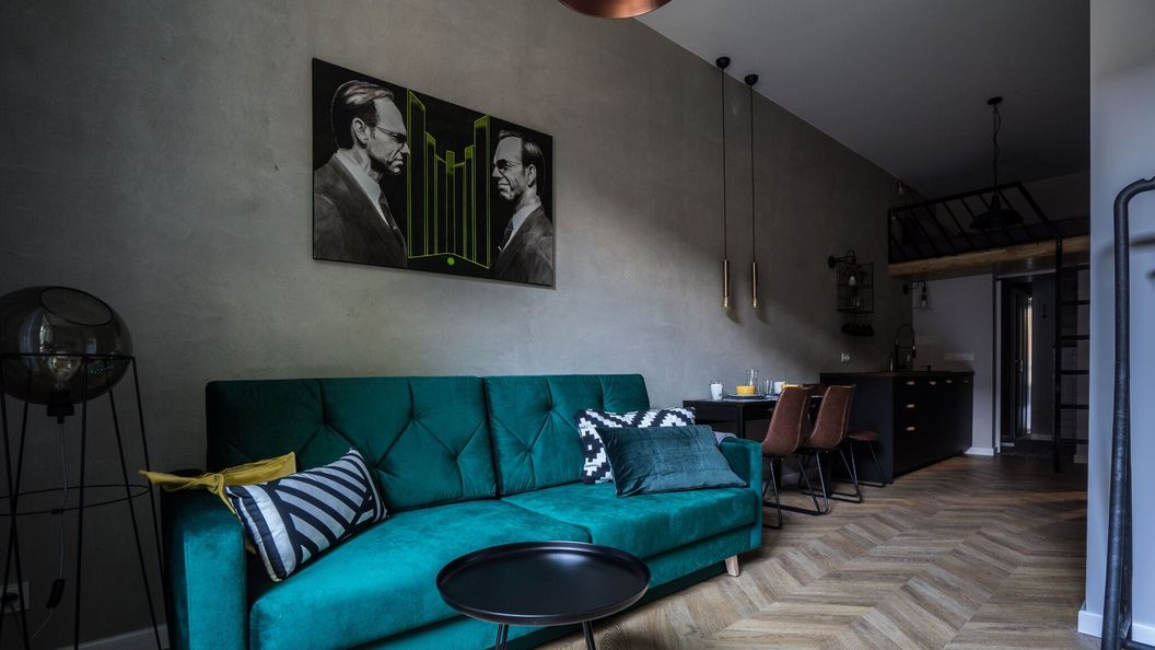 Golden Apartments in Warsaw - Stylish and Cozy Studio - Ząbkowska A (1)