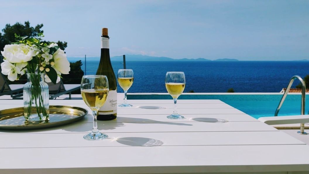 Ház Családok Részére Medencével A Tenger Mellett Brna - Vinacac, Korcula - 24999 Brna - Vinačac (1)