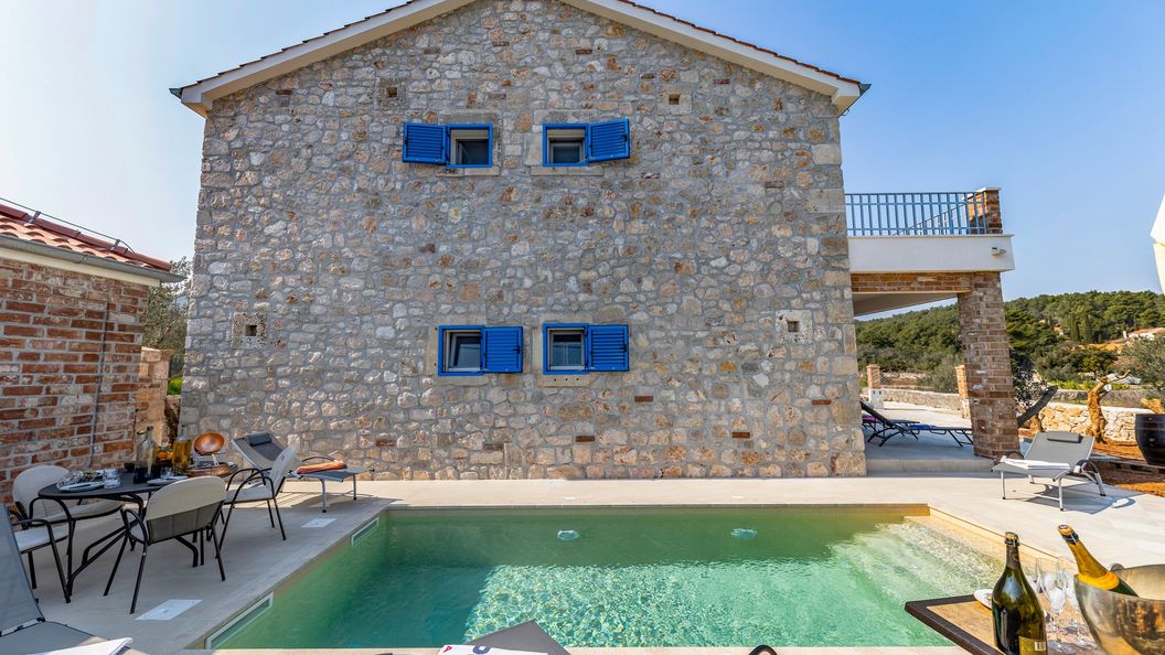 Ház Családok Részére Medencével A Tenger Mellett Zdrelac, Pasman - 24952 Ždrelac (1)