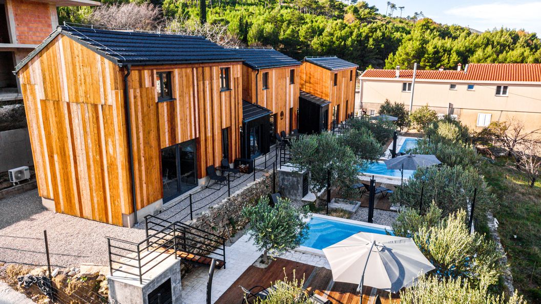 Villa Trilogia with three private pools Tugare (1)