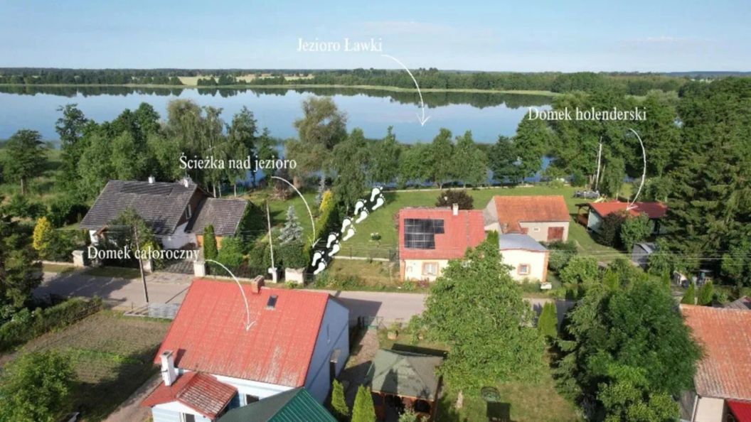 Domek całoroczny nad jeziorem u Agnieszki Ławki (1)