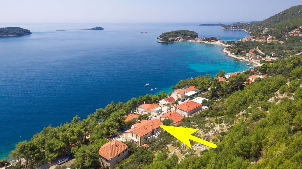 Apartmanok A Tenger Mellett Prizba, Korcula - 9276 Prižba (1)