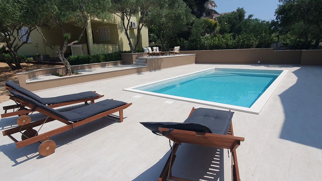 Apartmanok Családok Részére Medencével Drage, Biograd - 5904 Drage (1)