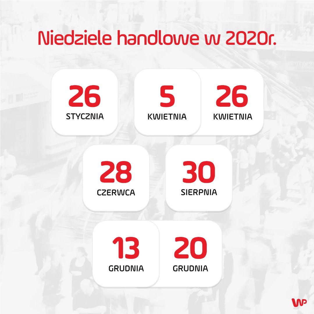 Niedziele Handlowe Listopad 2020 Sklepy Otwarte 8 Listopada To Niedziela Handlowa Wp Wiadomosci