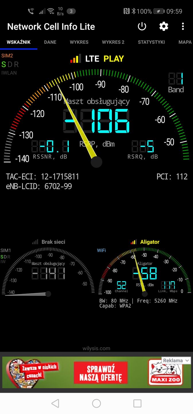 Network Cell Info Lite 7.1.4 (Android) - dobreprogramy