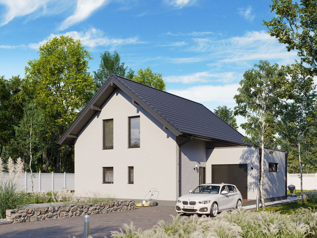 Dom prefabrykowany całoroczny Combino B (HFS1004)