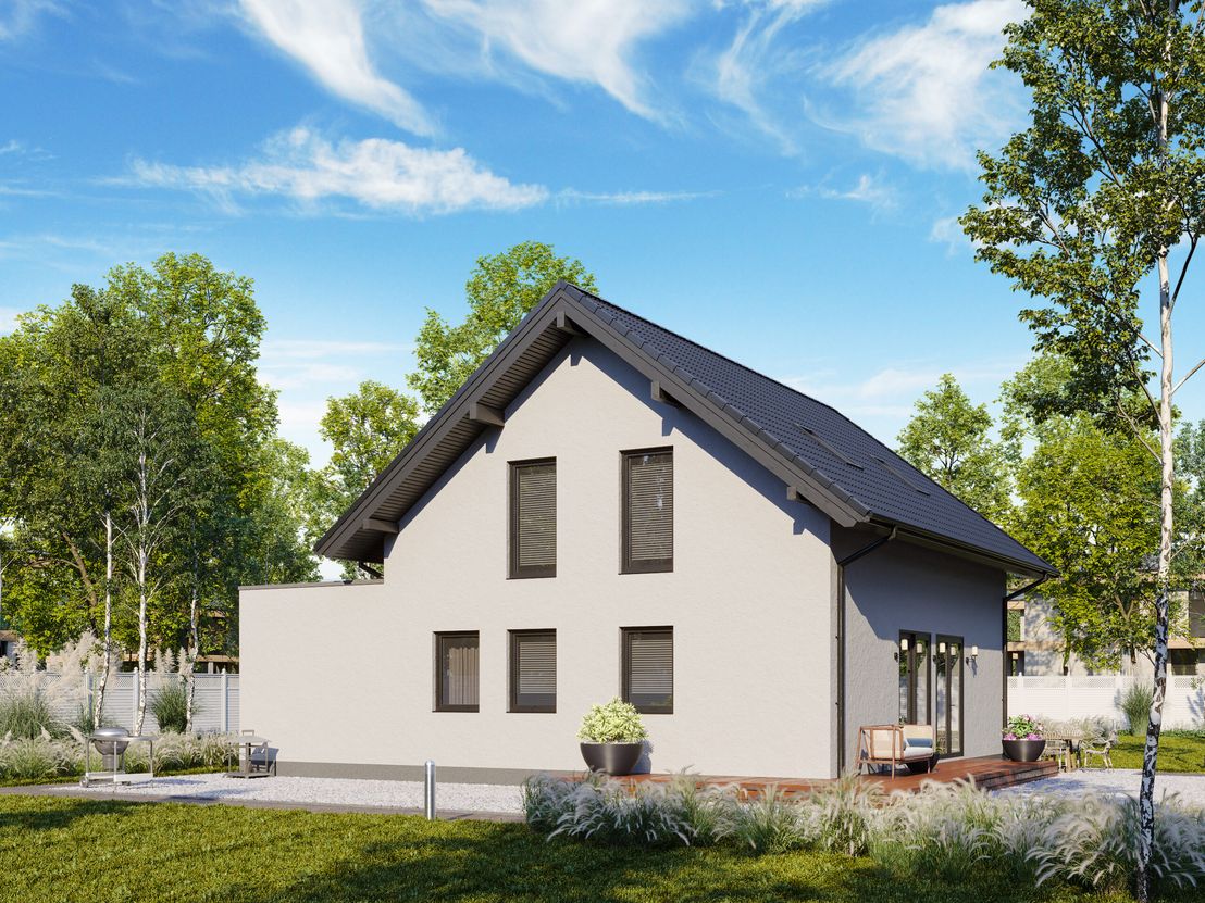 Dom prefabrykowany całoroczny Combino B (HFS1004)