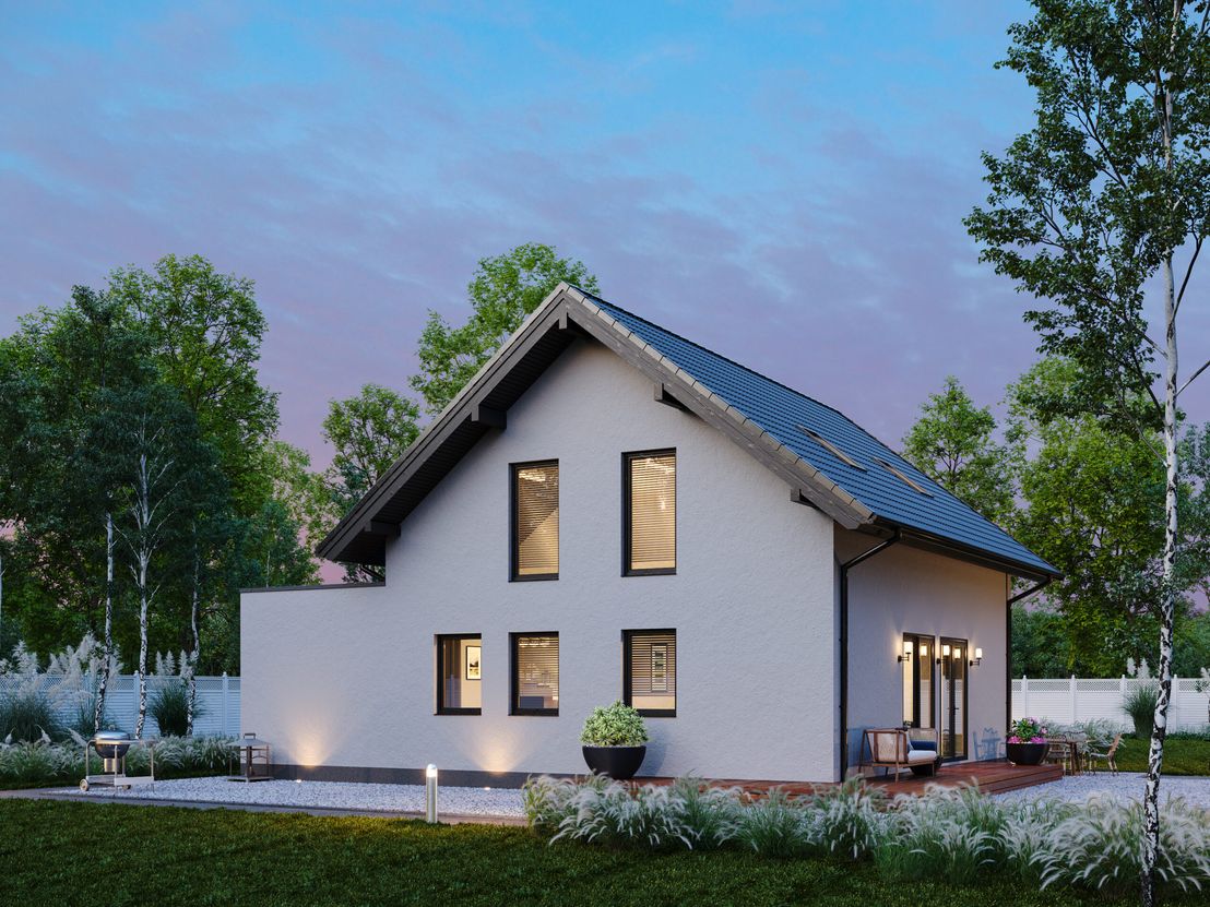 Dom prefabrykowany całoroczny Combino B (HFS1004)