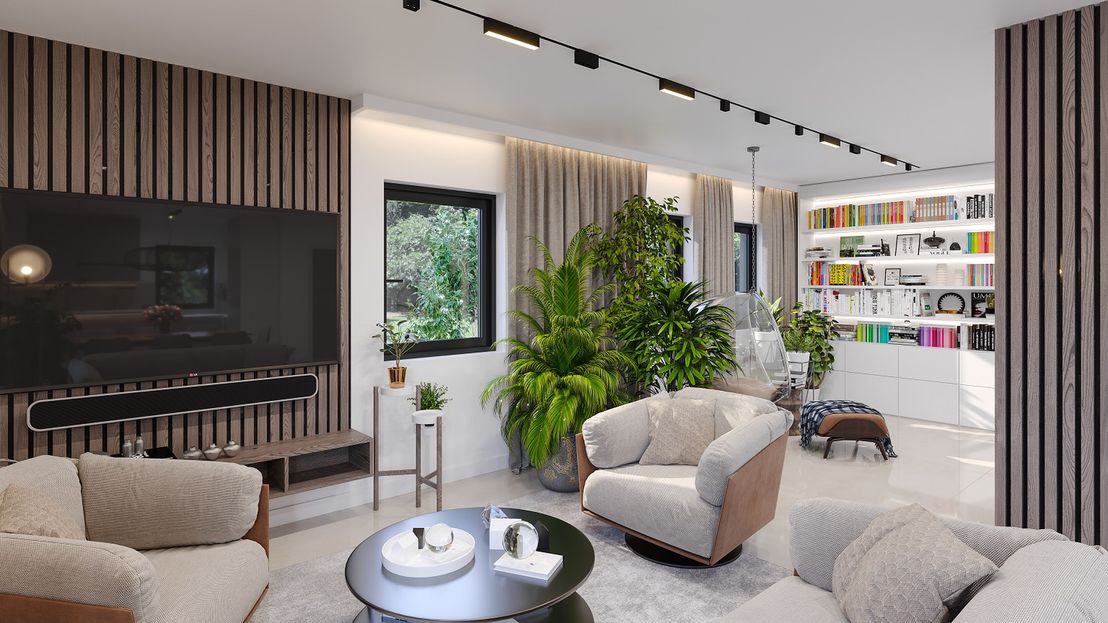 Dom prefabrykowany całoroczny Combino B (HFS1004)