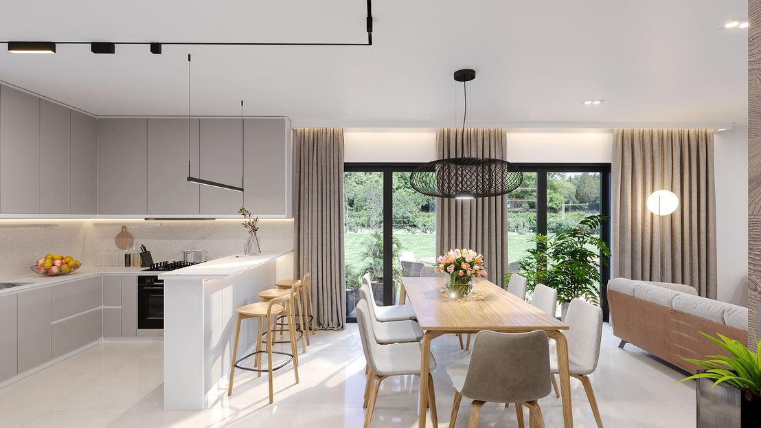 Dom prefabrykowany całoroczny Combino B (HFS1004)