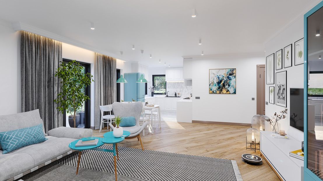 Dom prefabrykowany całoroczny Modo (HFS1006)