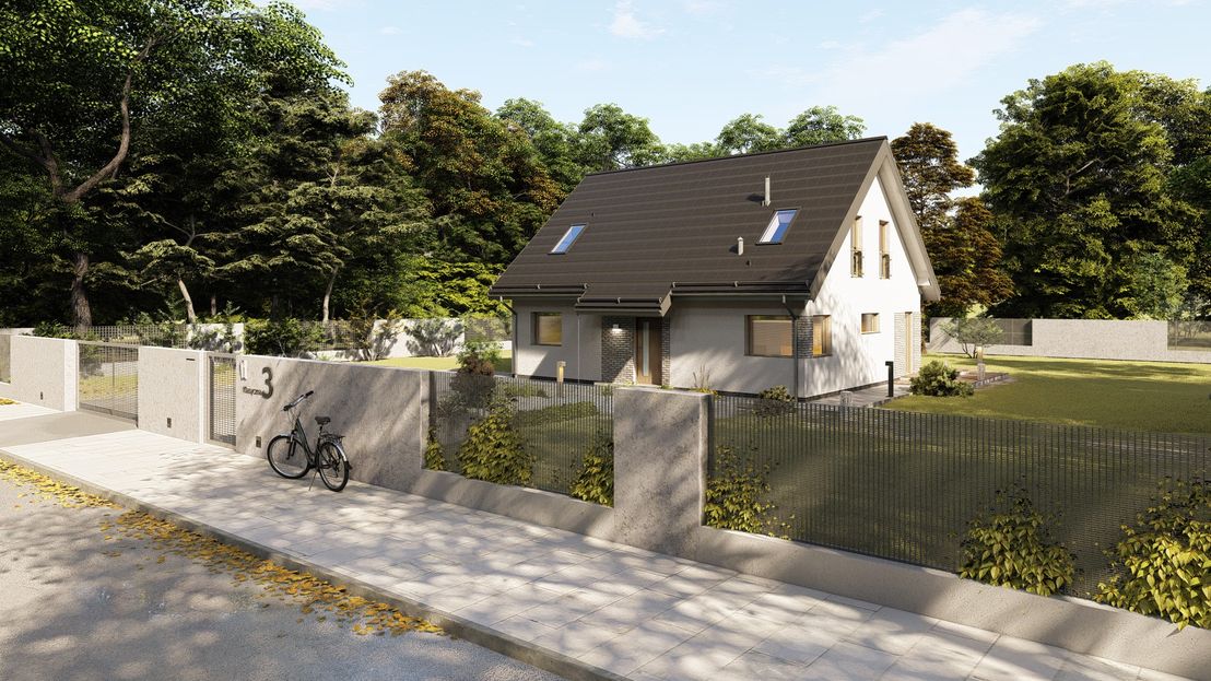 Dom keramzytowy Dom na 10 sposobów wersja klasyczna (HAK1002)