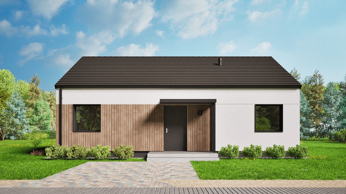 Dom murowany Eco 2 (HPE1007)