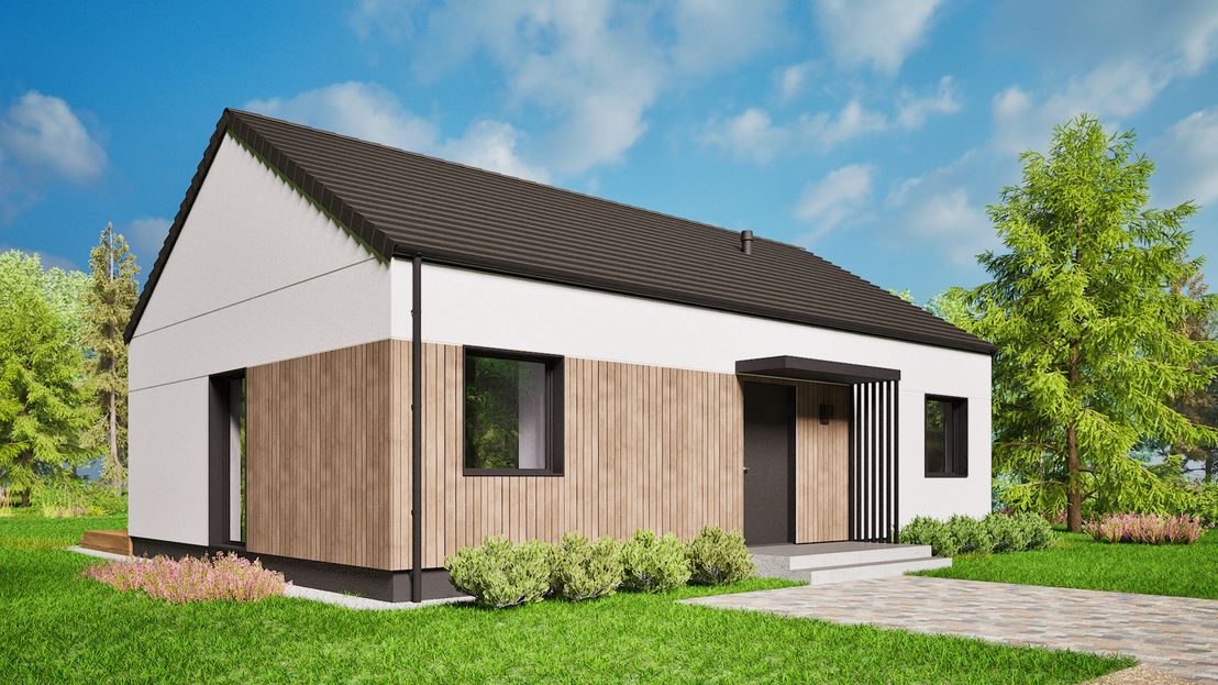 Dom murowany Eco 2 (HPE1007)