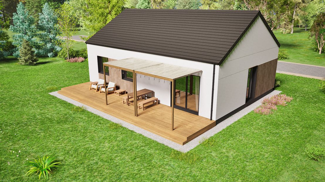 Dom murowany Eco 2 (HPE1007)