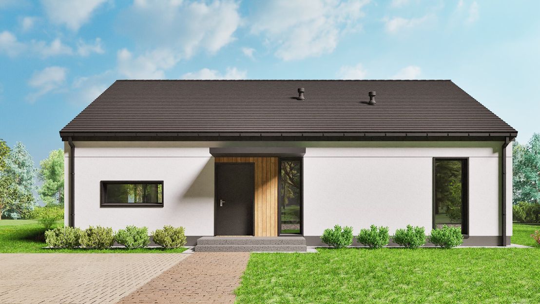 Dom murowany Eco 3 (HPE1009)