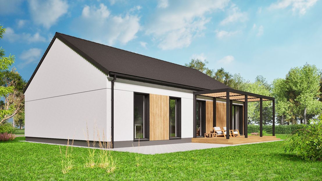 Dom murowany Eco 3 (HPE1009)