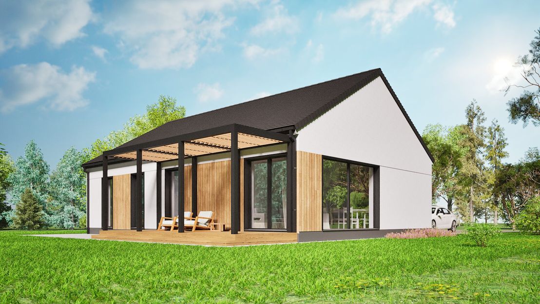 Dom murowany Eco 3 (HPE1009)