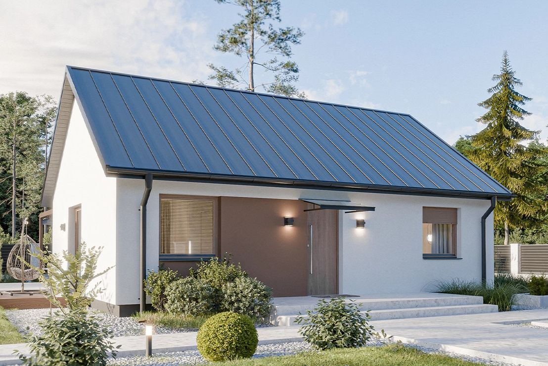 Dom prefabrykowany Parterowy 70B (HFX1001)