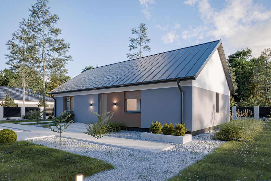 Dom prefabrykowany Parterowy 100D (HFX1011)