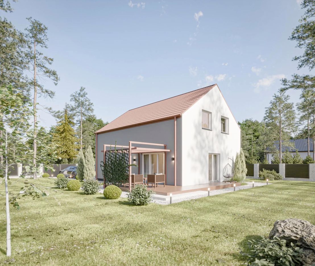 Dom prefabrykowany Stodoła 150A (HFX1024)