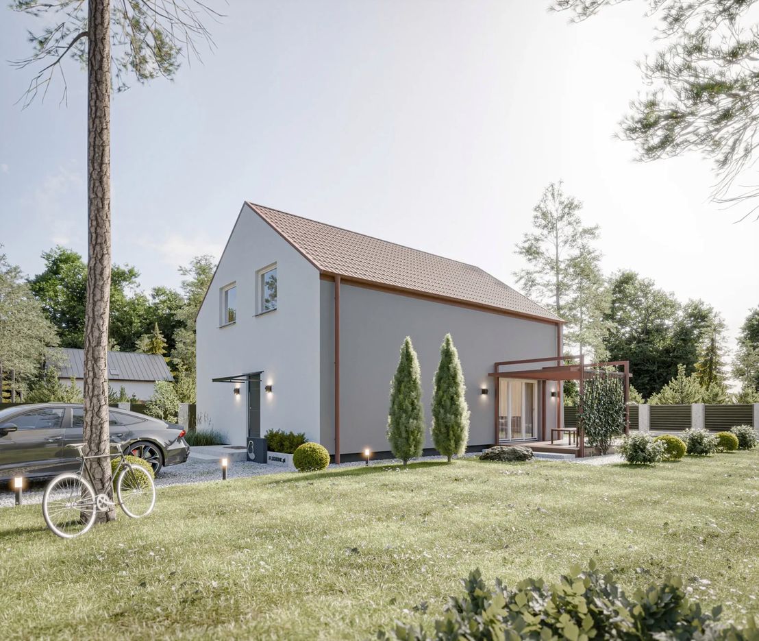 Dom prefabrykowany Stodoła 150A (HFX1024)