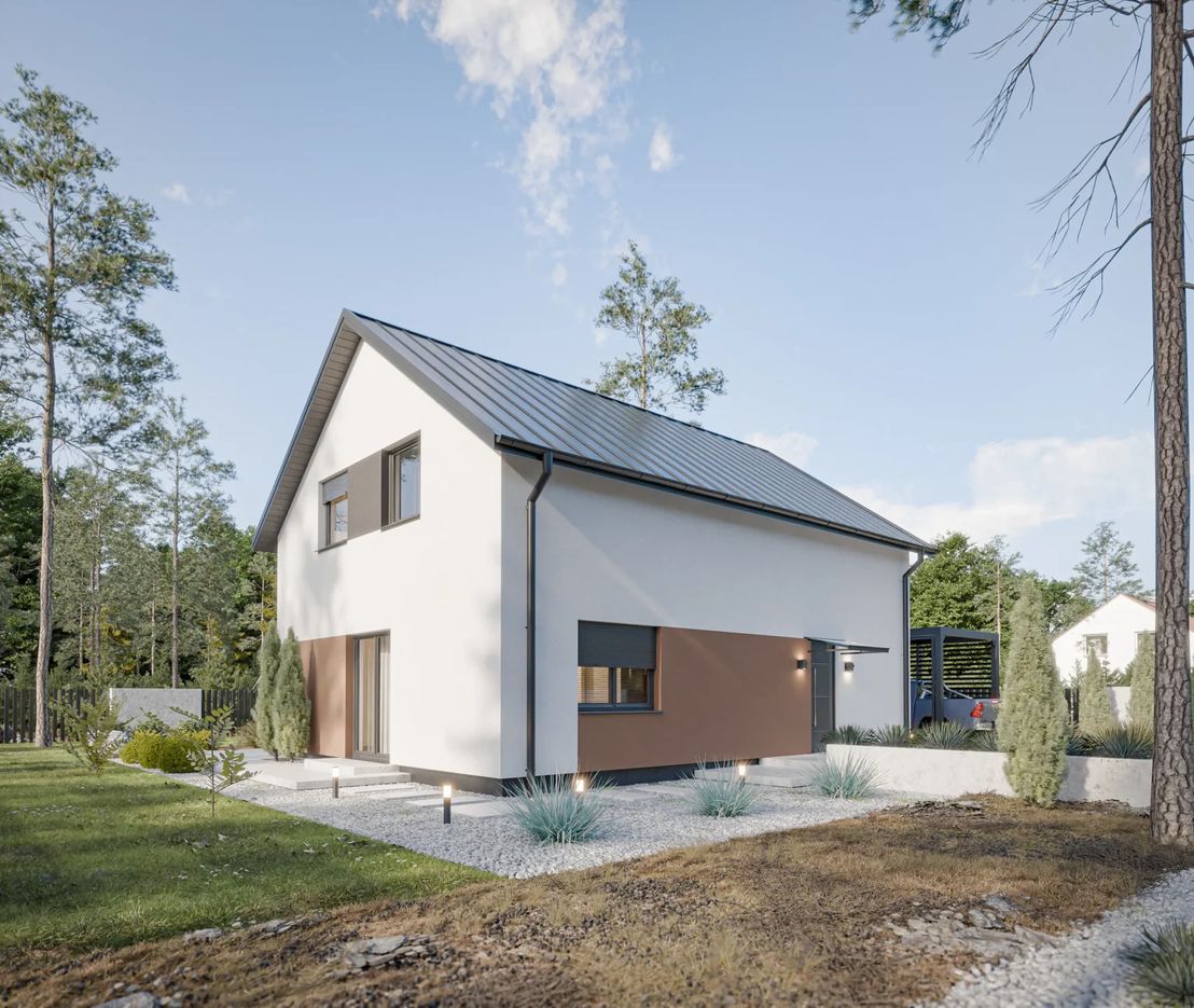 Dom prefabrykowany Stodoła 150C (HFX1026)