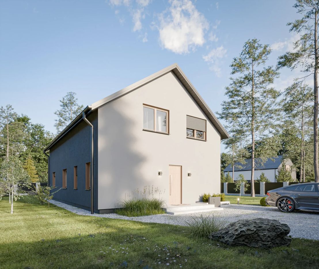 Dom prefabrykowany Stodoła 180A (HFX1027)