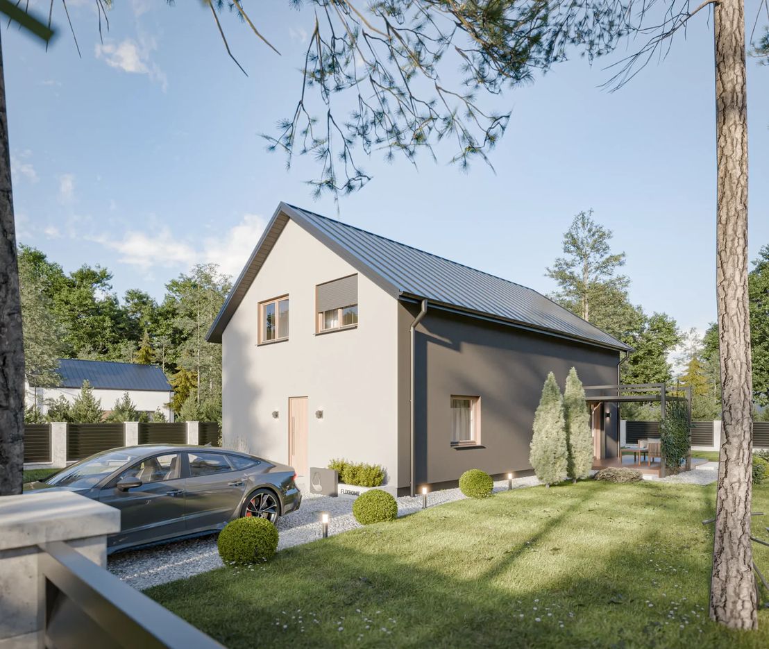 Dom prefabrykowany Stodoła 180A (HFX1027)