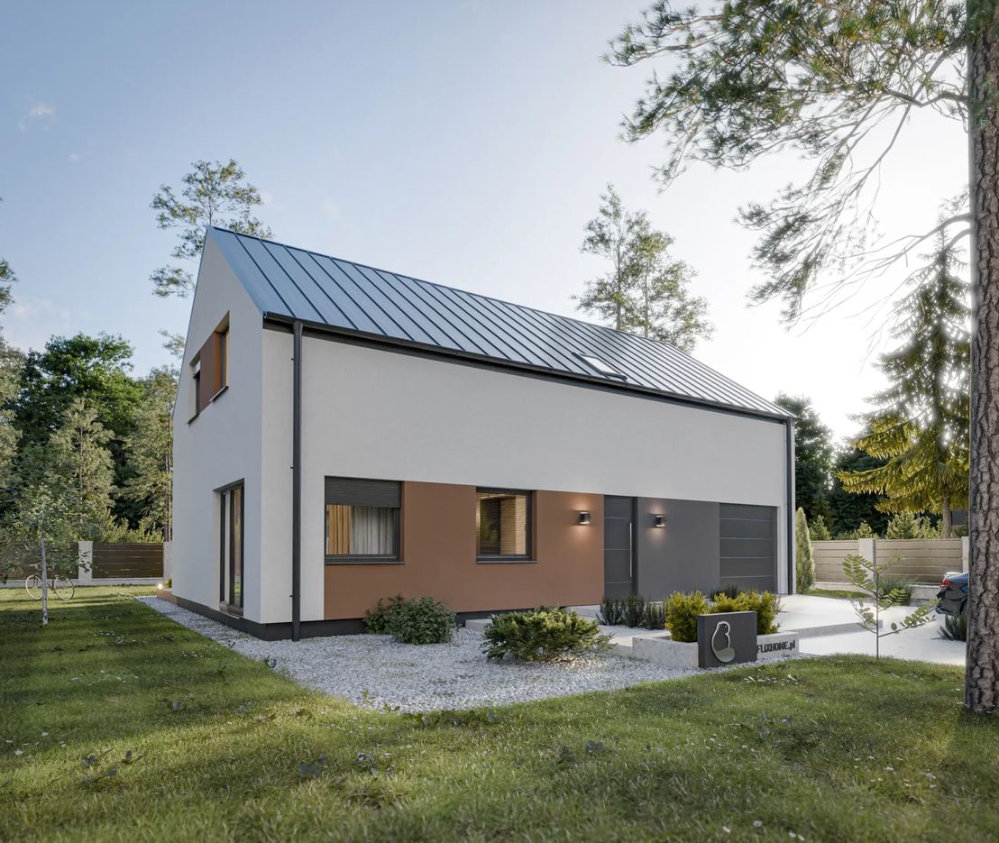 Dom prefabrykowany Stodoła 180B (HFX1028)