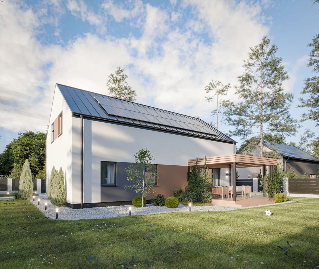 Dom prefabrykowany Stodoła 180B (HFX1028)