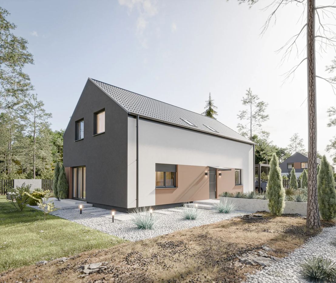 Dom prefabrykowany Stodoła 180C (HFX1029)