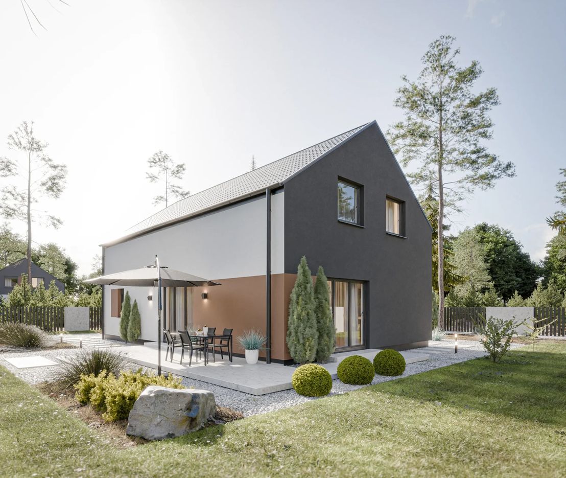 Dom prefabrykowany Stodoła 180C (HFX1029)