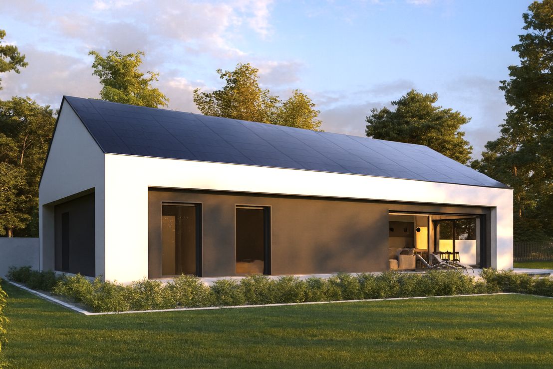 Dom prefabrykowany DEX136 (HDX1002)