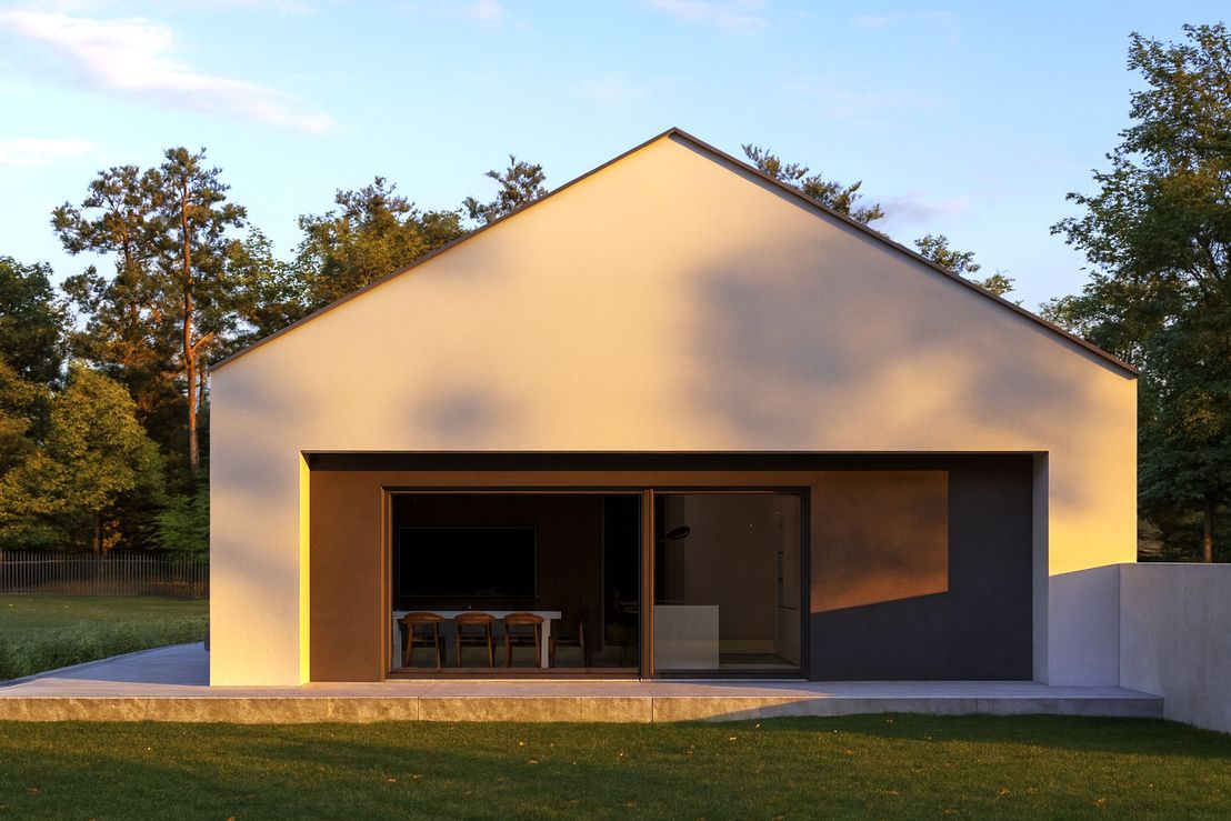 Dom prefabrykowany DEX136 (HDX1002)