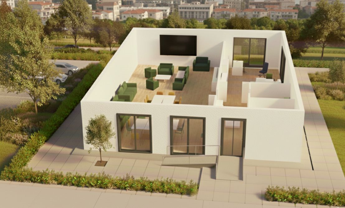 Dom prefabrykowany DH110 biurowy (HDH1011)