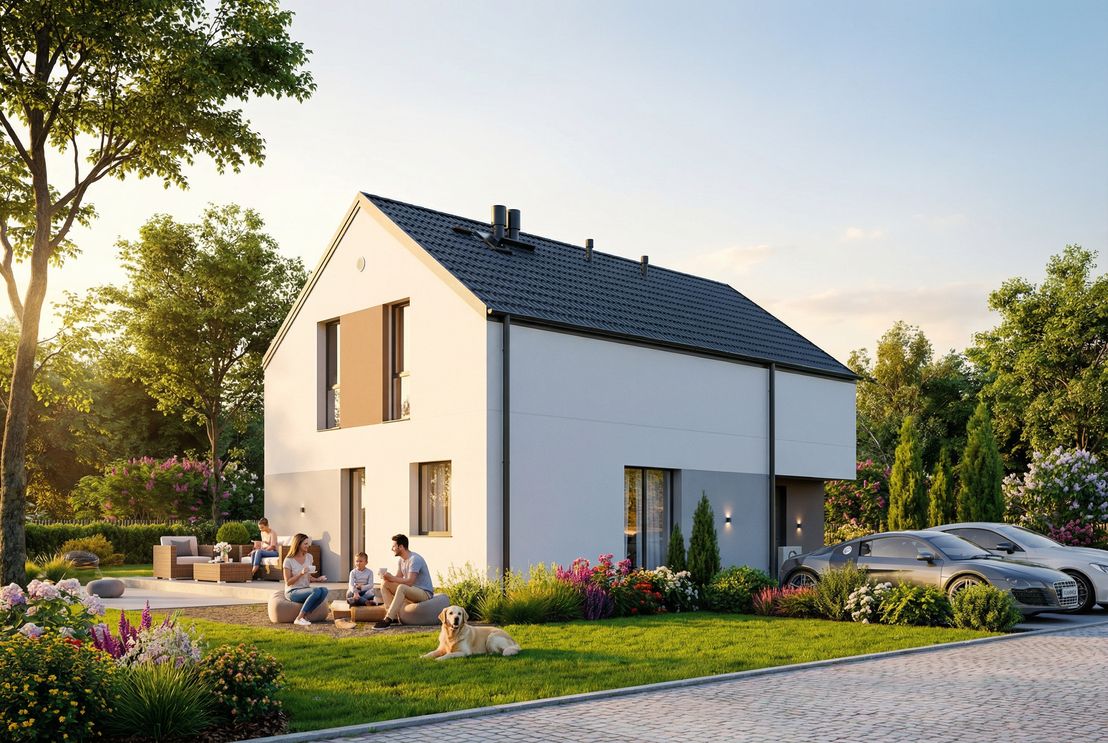 Dom prefabrykowany FastHome 130A (HFX1032)