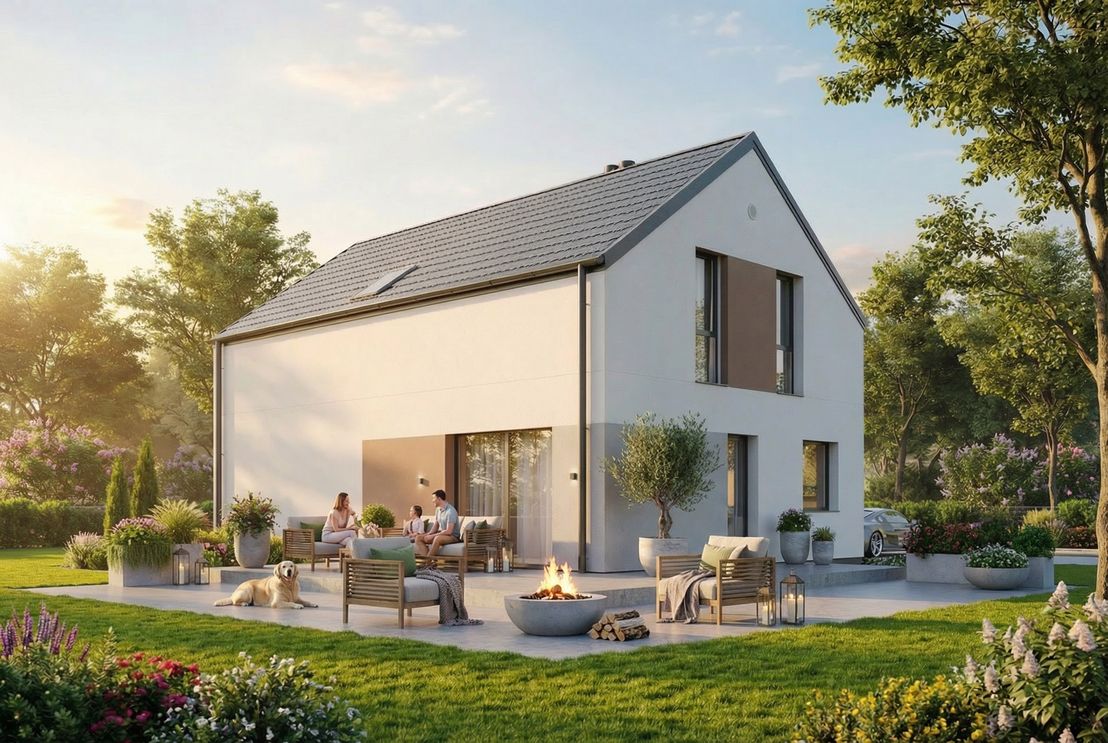 Dom prefabrykowany FastHome 130A (HFX1032)