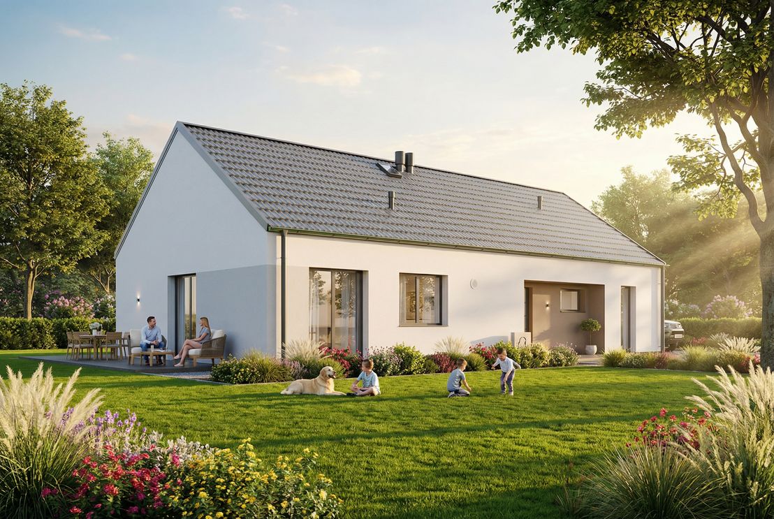 Dom prefabrykowany FastHome 120 (HFX1033)