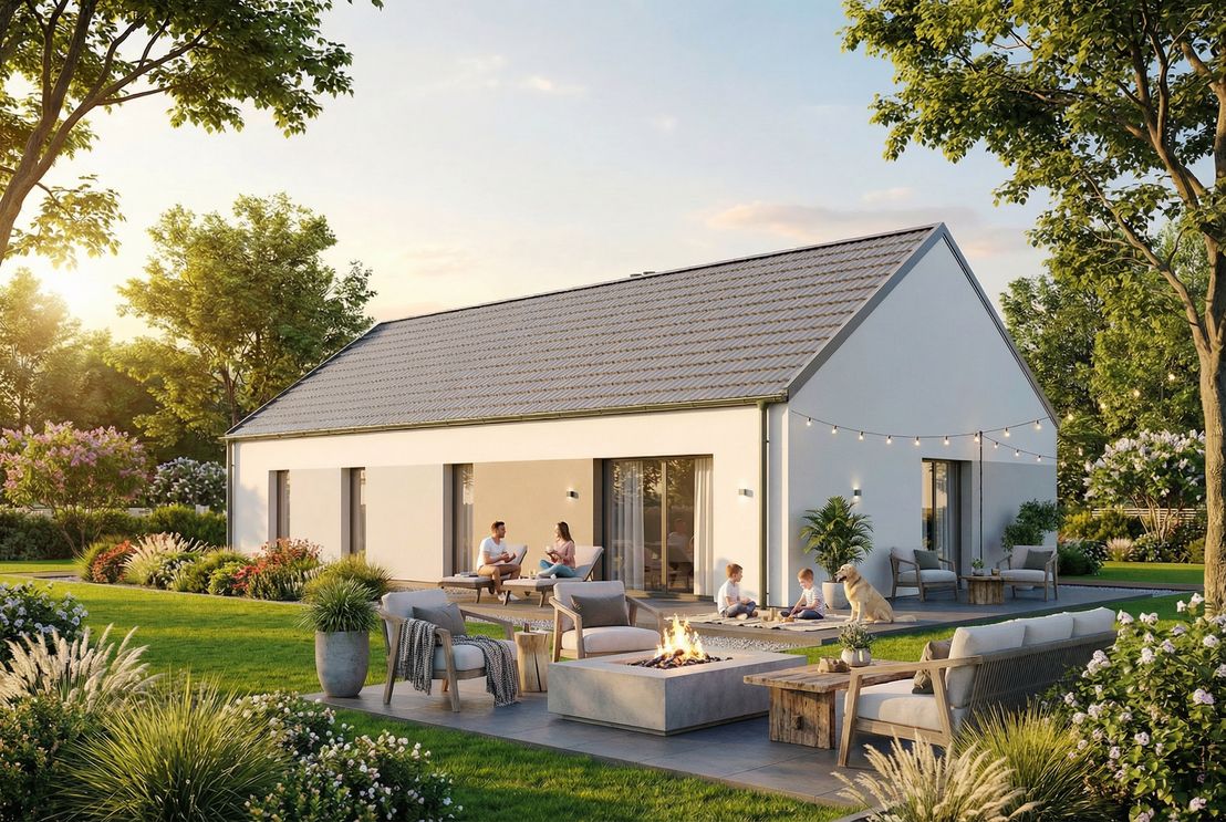 Dom prefabrykowany FastHome 120 (HFX1033)