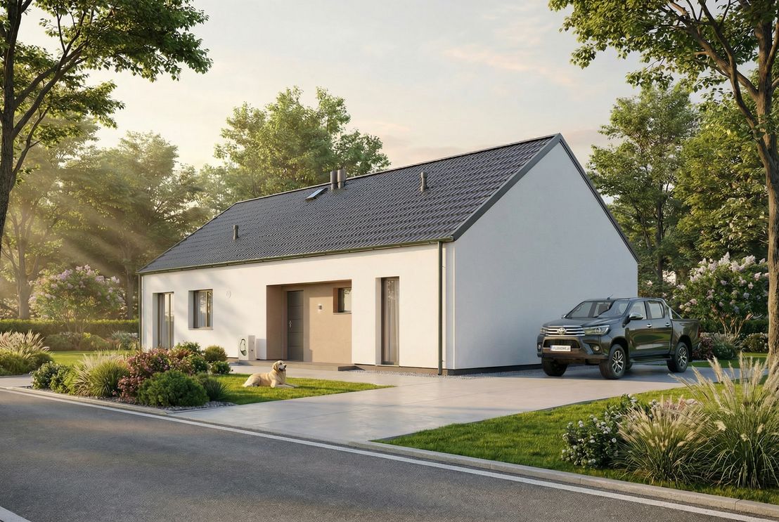 Dom prefabrykowany FastHome 120 (HFX1033)