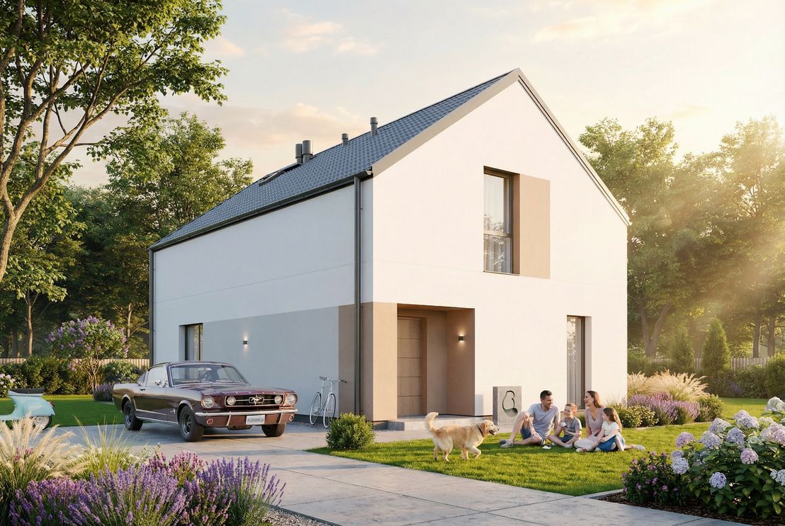 Dom prefabrykowany FastHome 130B (HFX1034)